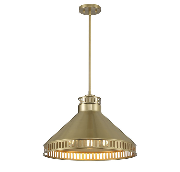 Savoy House Seagram 7-8801-3-322 Pendant Light - Warm Brass