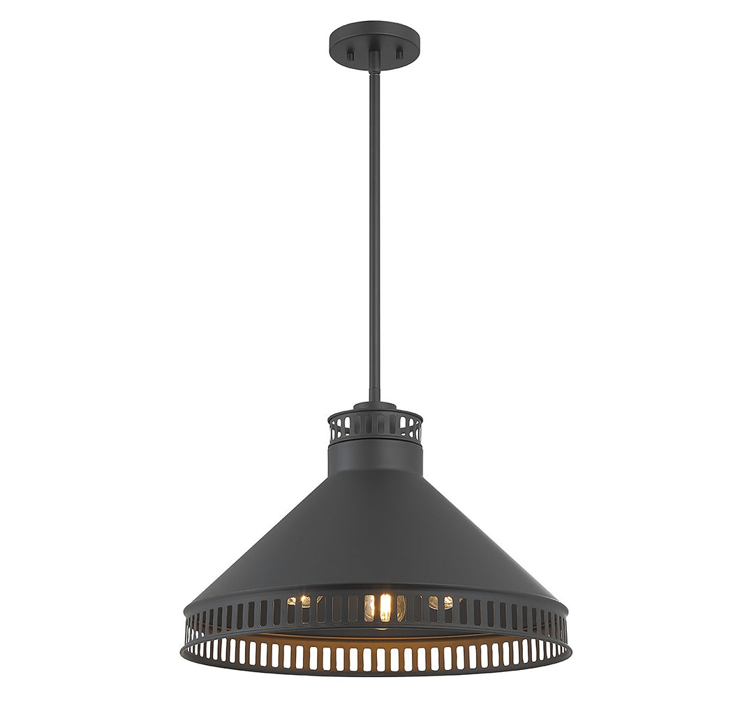 Savoy House Seagram 7-8801-3-89 Pendant Light - Matte Black