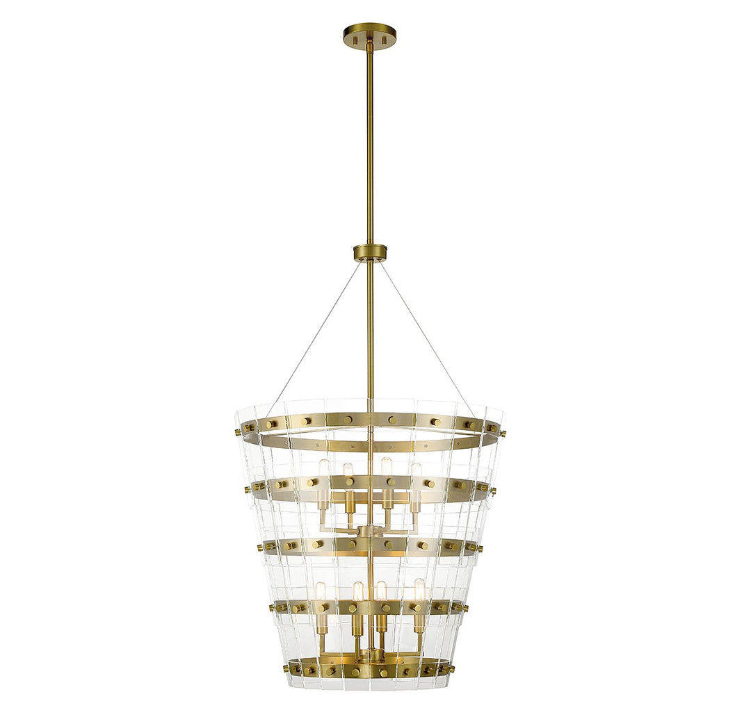 Savoy House Ventari 7-8859-8-322 Pendant Light - Warm Brass