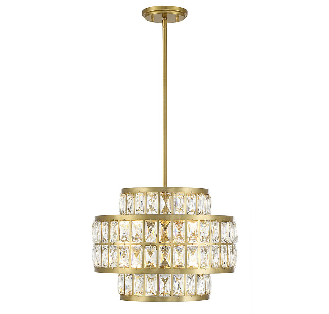 Savoy House Renzo 7-9044-3-322 Chandelier Light - Warm Brass
