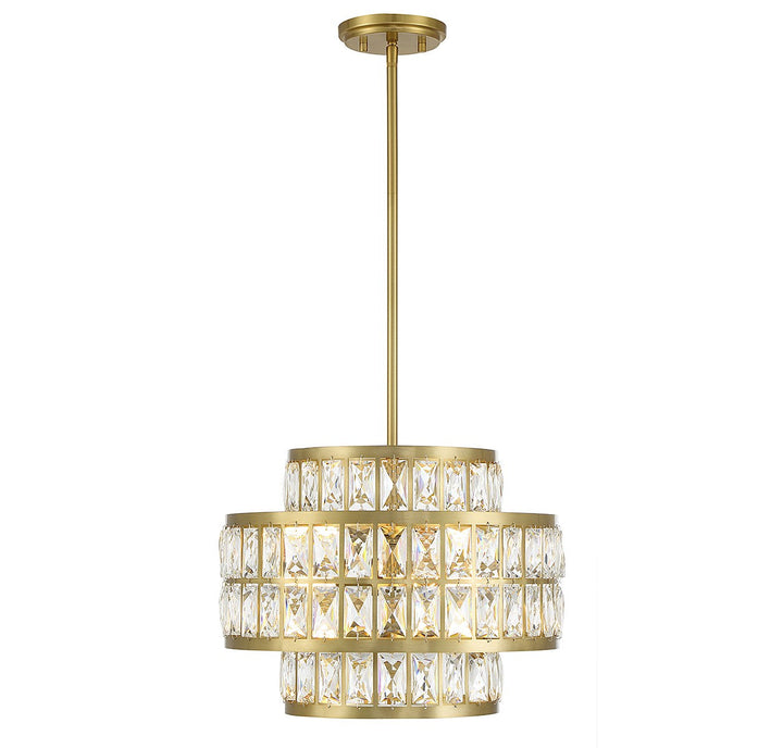 Savoy House Renzo 7-9044-3-322 Chandelier Light - Warm Brass