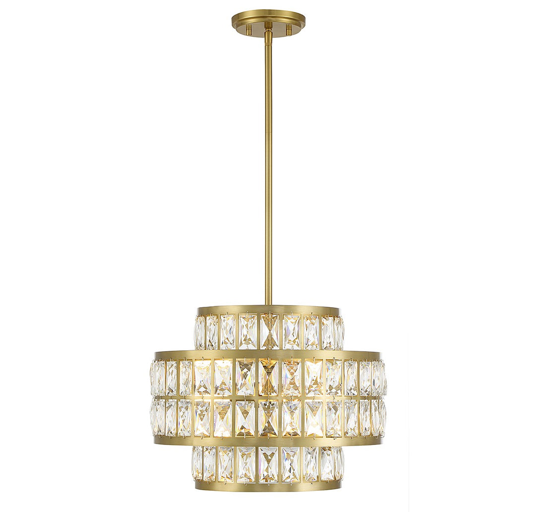 Savoy House Renzo 7-9044-3-322 Chandelier Light - Warm Brass