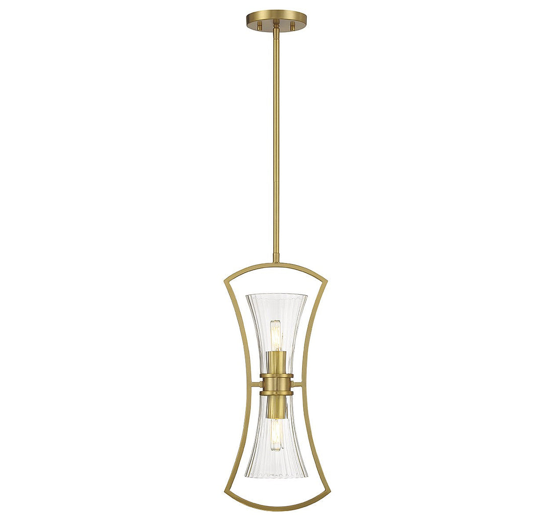 Savoy House Bennington 7-9703-2-322 Pendant Light - Warm Brass