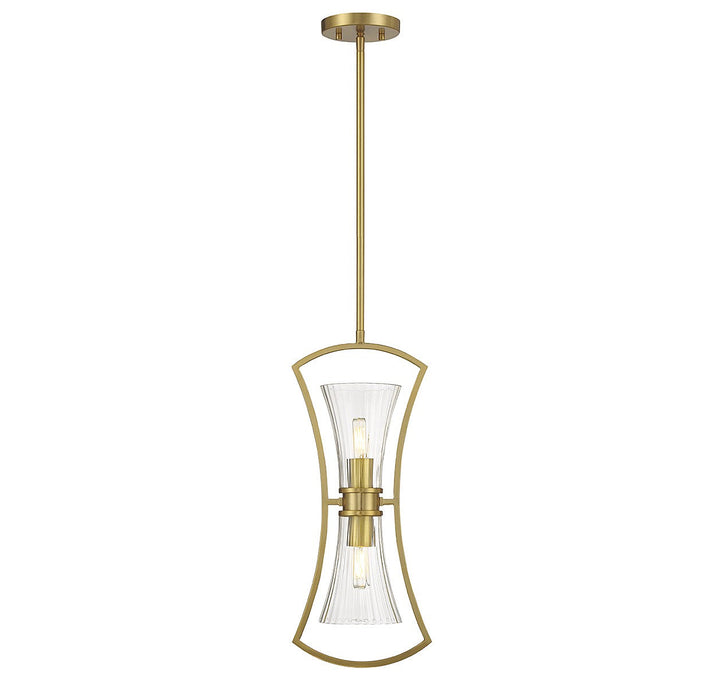 Savoy House Bennington 7-9703-2-322 Pendant Light - Warm Brass