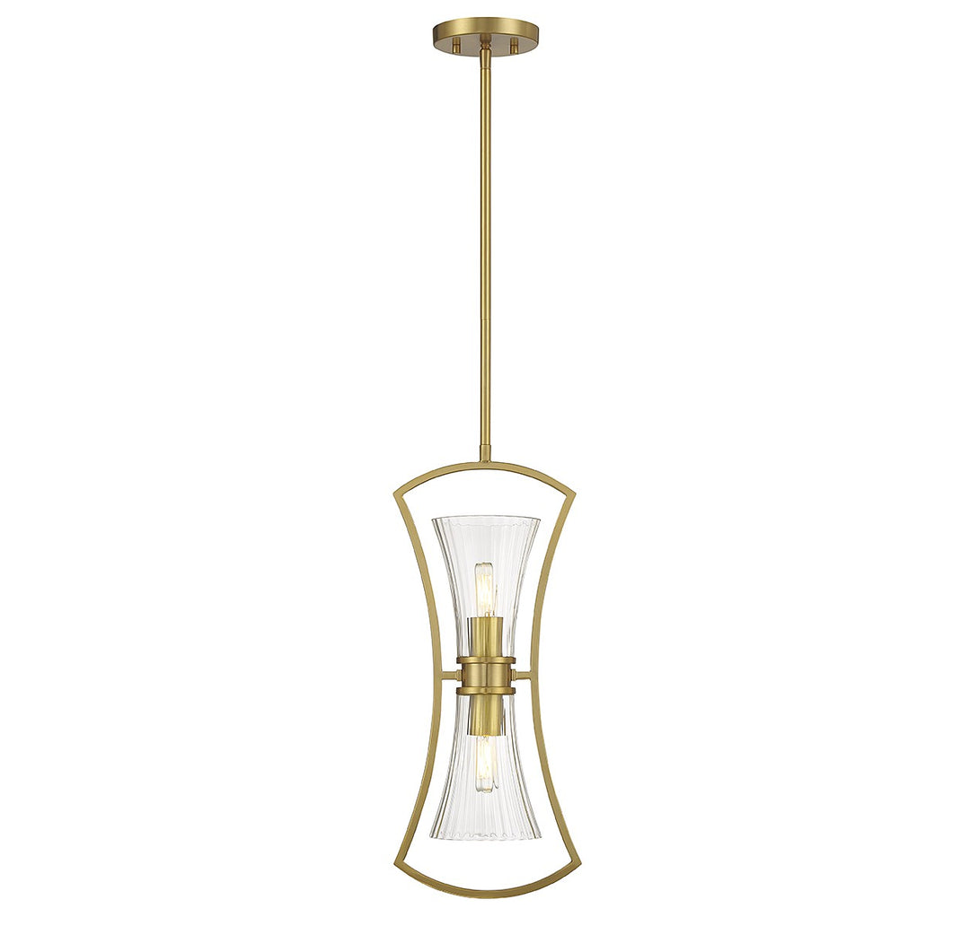 Savoy House Bennington 7-9703-2-322 Pendant Light - Warm Brass
