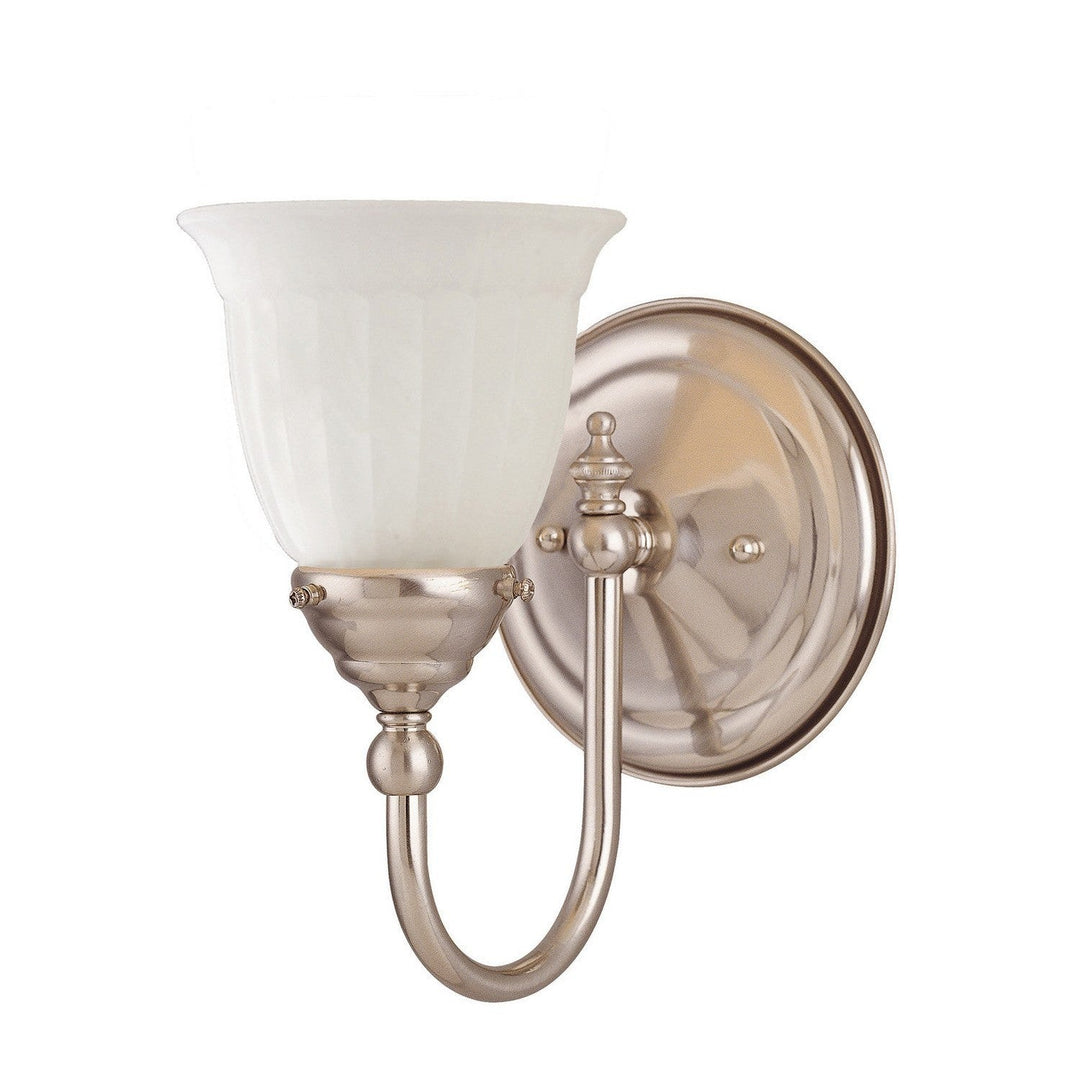 Savoy House Brunswick 8-1062-1-SN Wall Sconce Light - Satin Nickel