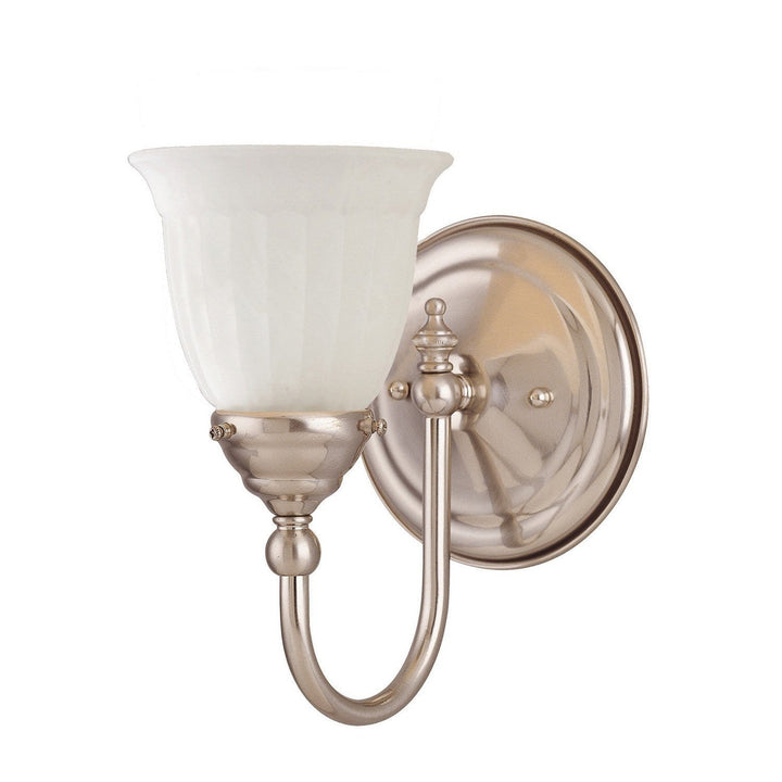 Savoy House Brunswick 8-1062-1-SN Wall Sconce Light - Satin Nickel