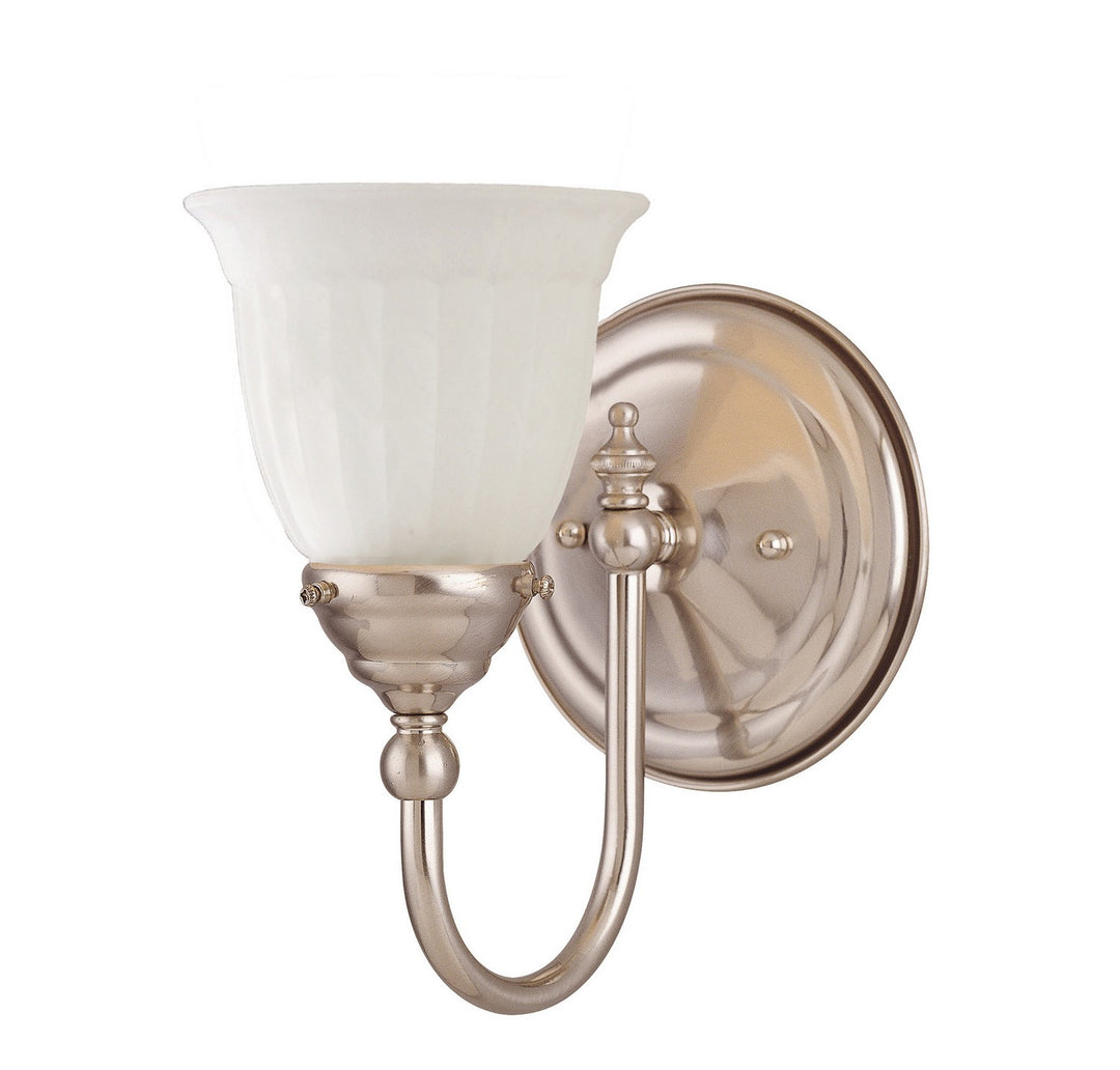 Savoy House Brunswick 8-1062-1-SN Wall Sconce Light - Satin Nickel