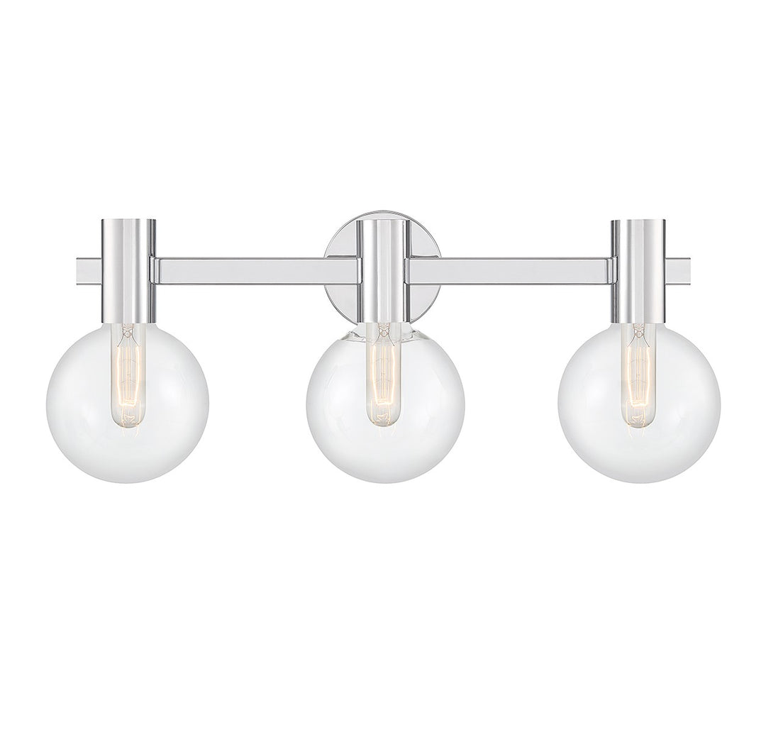 Savoy House Wright 8-3076-3-11 Bath Vanity Light 25 in. wide - Chrome