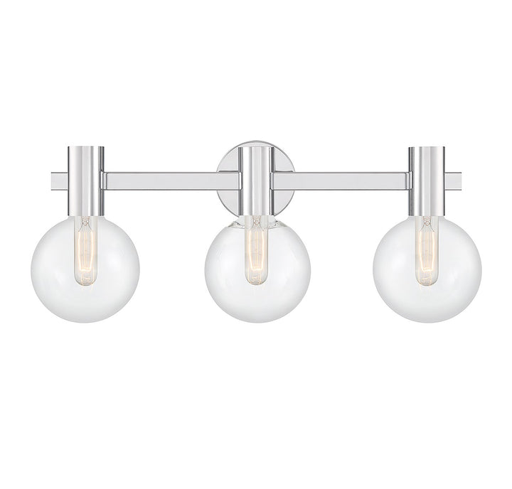Savoy House Wright 8-3076-3-11 Bath Vanity Light 25 in. wide - Chrome