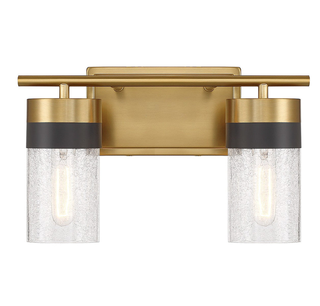 Savoy House Brickell 8-3600-2-322 Bath Vanity Light 14 in. wide - Warm Brass