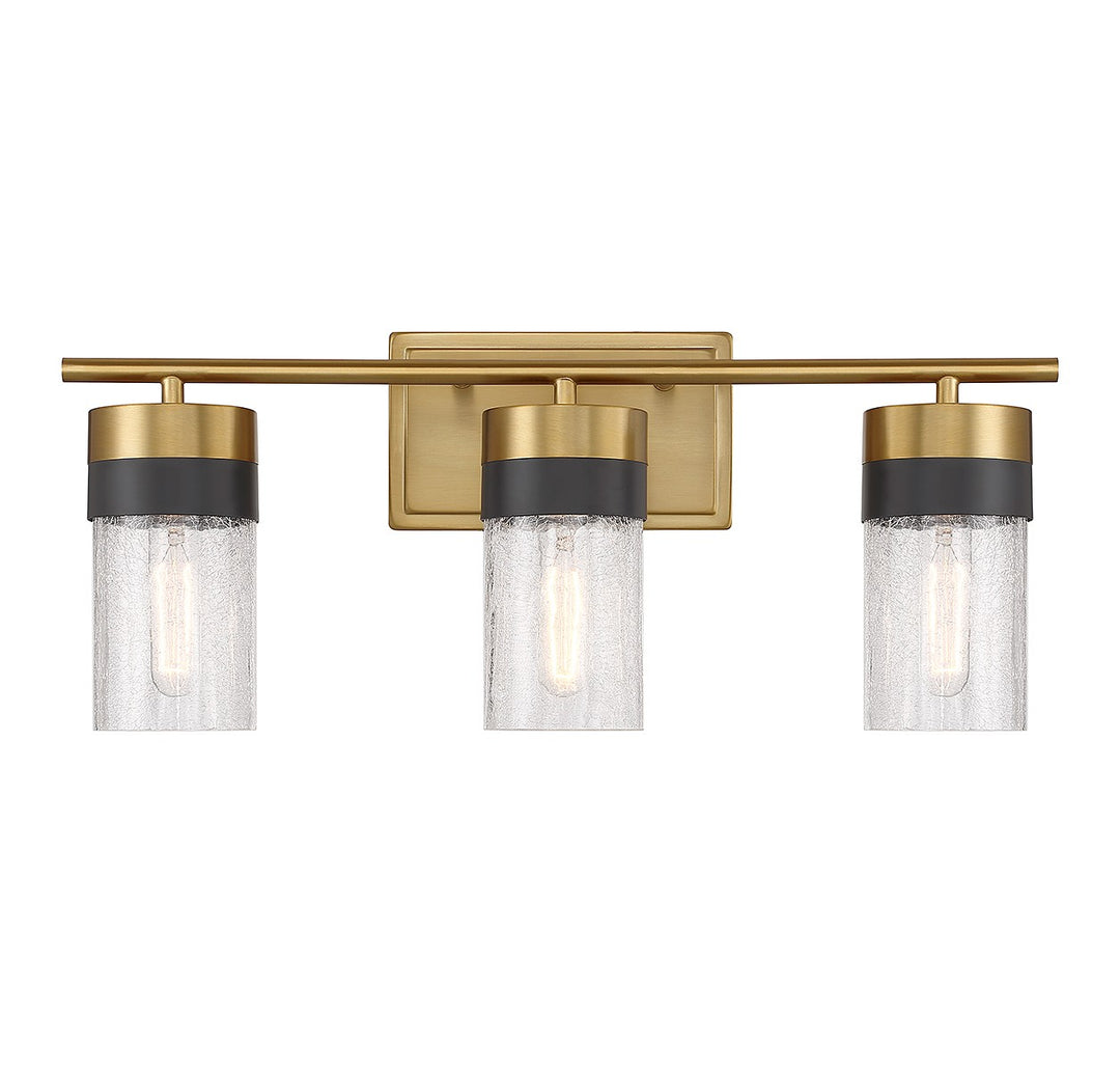 Savoy House Brickell 8-3600-3-322 Bath Vanity Light 22 in. wide - Warm Brass