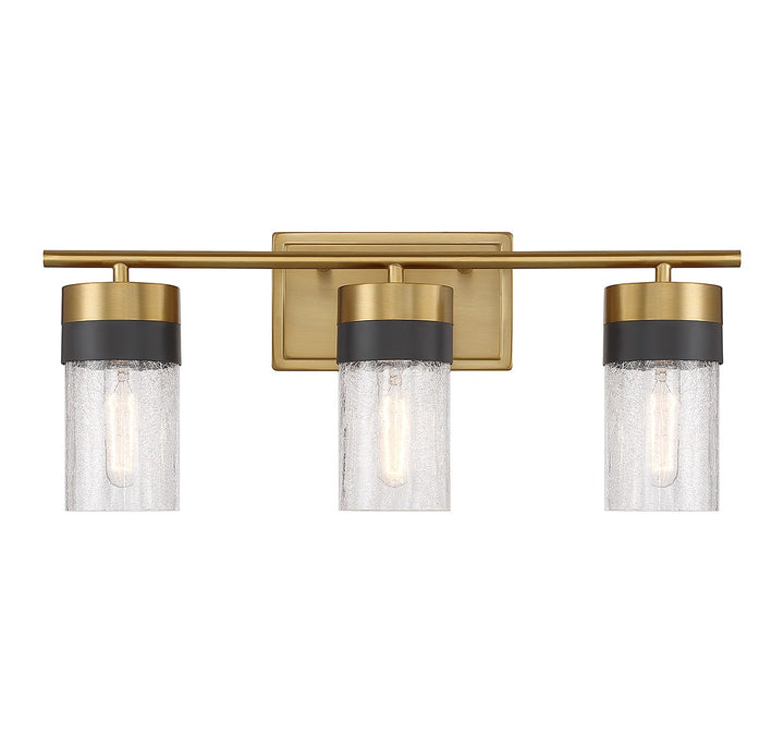 Savoy House Brickell 8-3600-3-322 Bath Vanity Light 22 in. wide - Warm Brass