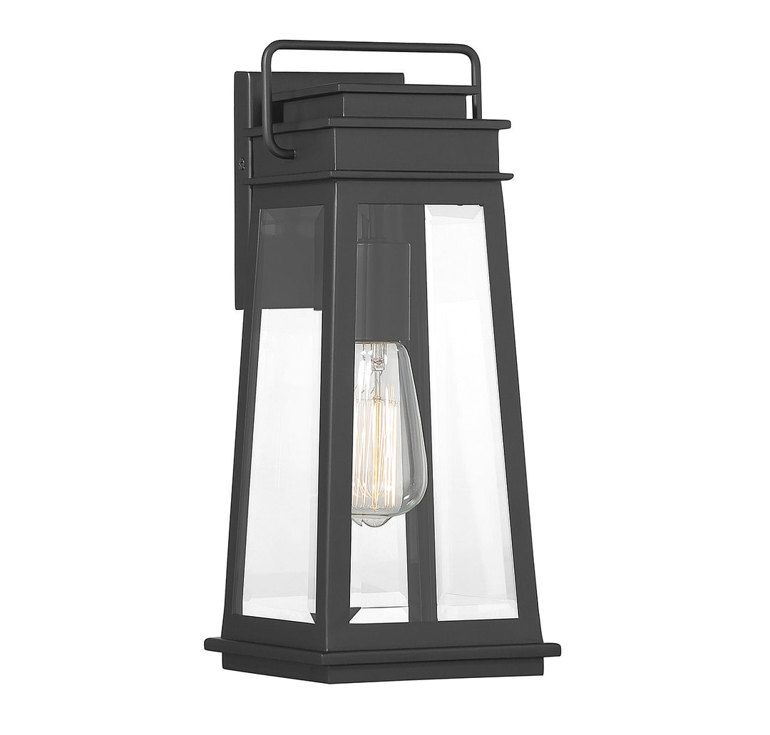 Savoy House Lighting 5-812-BK  Boone Outdoor Matte Black