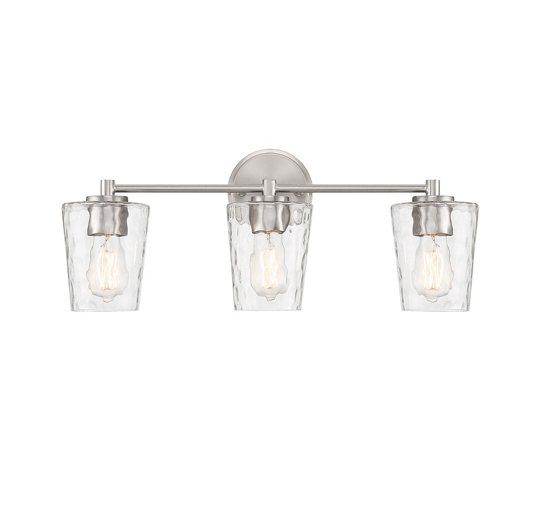 Savoy House Ballas 8-5606-3-SN Bath Vanity Light 24 in. wide - Satin Nickel