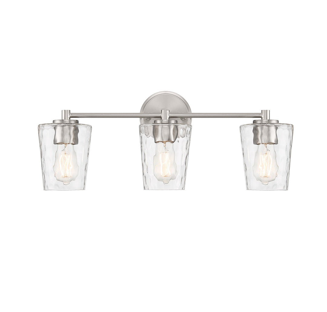 Savoy House Ballas 8-5606-3-SN Bath Vanity Light 24 in. wide - Satin Nickel