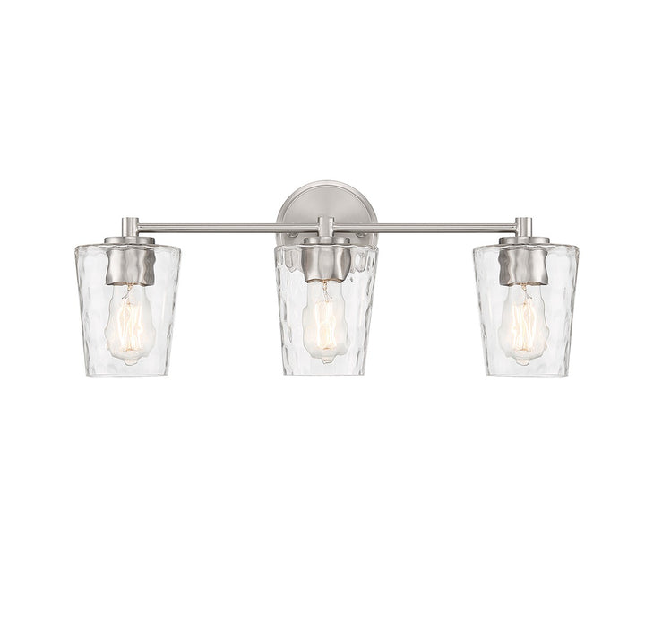 Savoy House Ballas 8-5606-3-SN Bath Vanity Light 24 in. wide - Satin Nickel