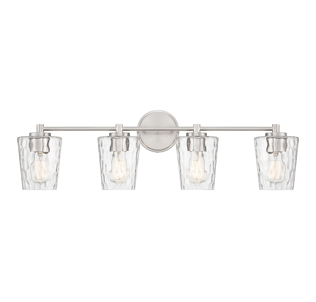 Savoy House Ballas 8-5606-4-SN Bath Vanity Light 32 in. wide - Satin Nickel