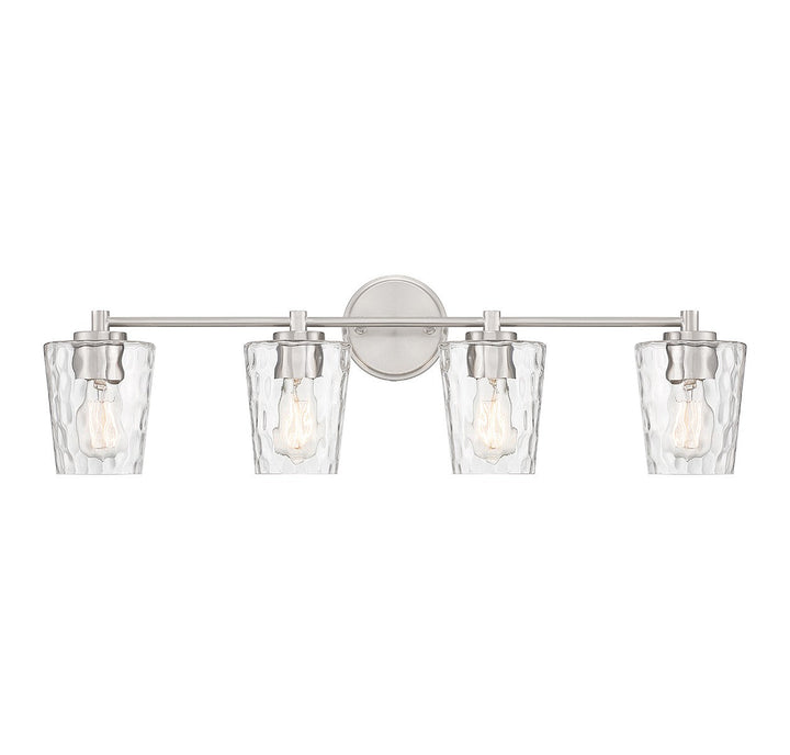 Savoy House Ballas 8-5606-4-SN Bath Vanity Light 32 in. wide - Satin Nickel