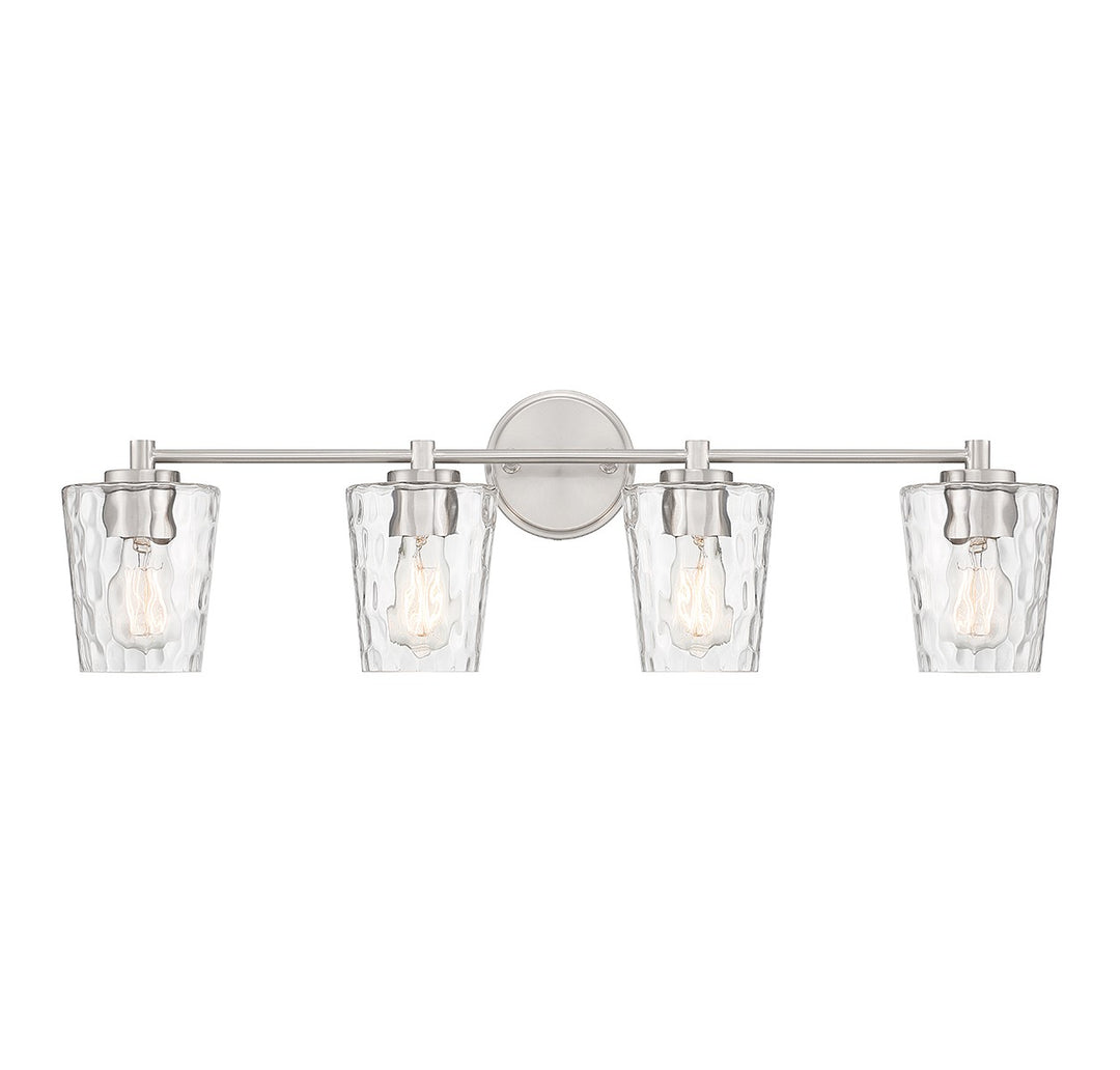 Savoy House Ballas 8-5606-4-SN Bath Vanity Light 32 in. wide - Satin Nickel