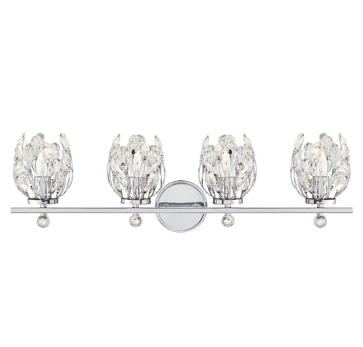 Savoy House Moreno 8-6601-4-11 Bath Vanity Light 31 in. wide - Chrome