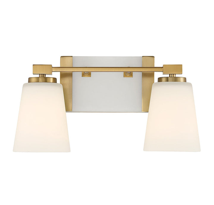 Savoy House Darby 8-6901-2-322 Bath Vanity Light 16 in. wide - Warm Brass