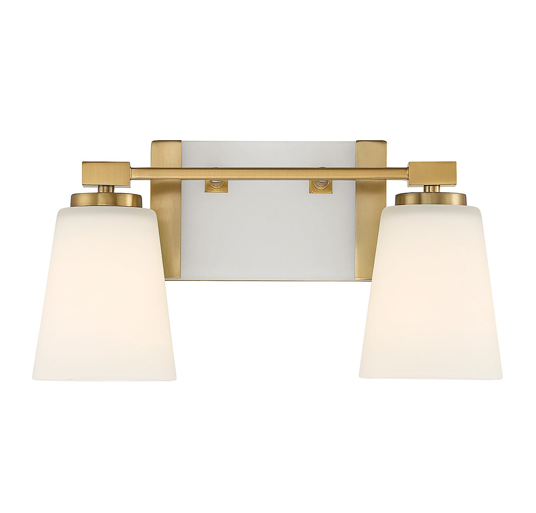 Savoy House Darby 8-6901-2-322 Bath Vanity Light 16 in. wide - Warm Brass