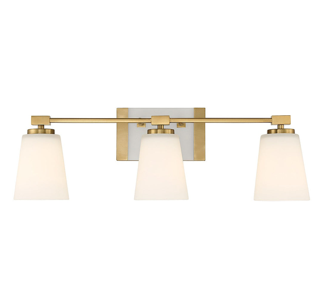 Savoy House Darby 8-6901-3-322 Bath Vanity Light 26 in. wide - Warm Brass