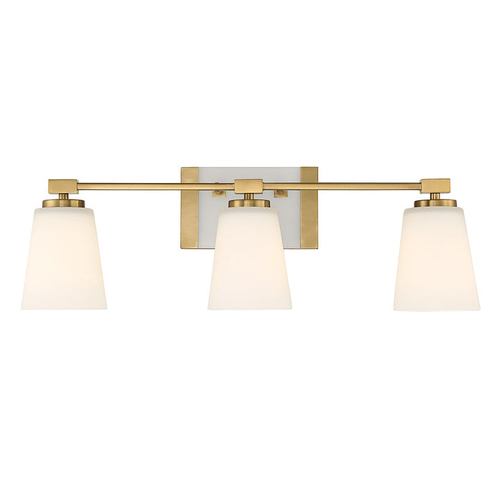 Savoy House Darby 8-6901-3-322 Bath Vanity Light 26 in. wide - Warm Brass