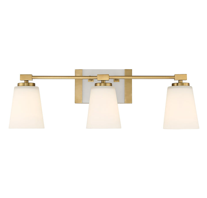 Savoy House Darby 8-6901-3-322 Bath Vanity Light 26 in. wide - Warm Brass