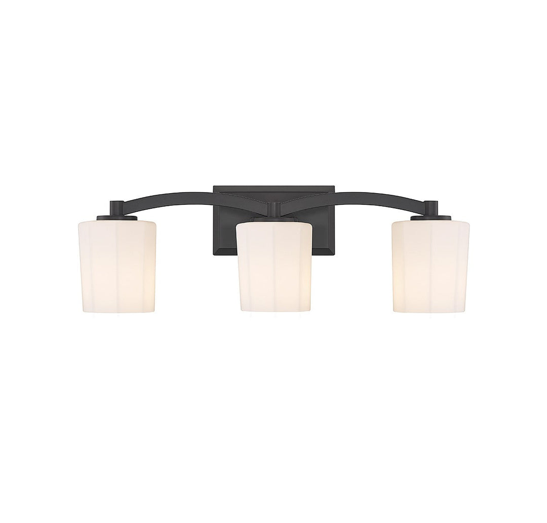 Savoy House Whitney 8-7710-3-BK Bath Vanity Light 24 in. wide - Matte Black