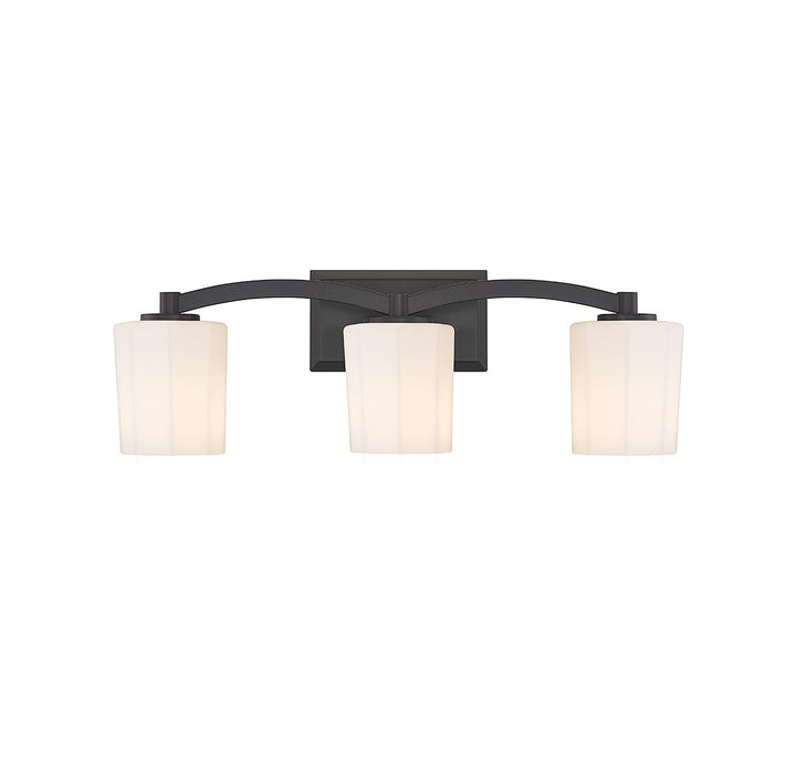 Savoy House Whitney 8-7710-3-BK Bath Vanity Light 24 in. wide - Matte Black