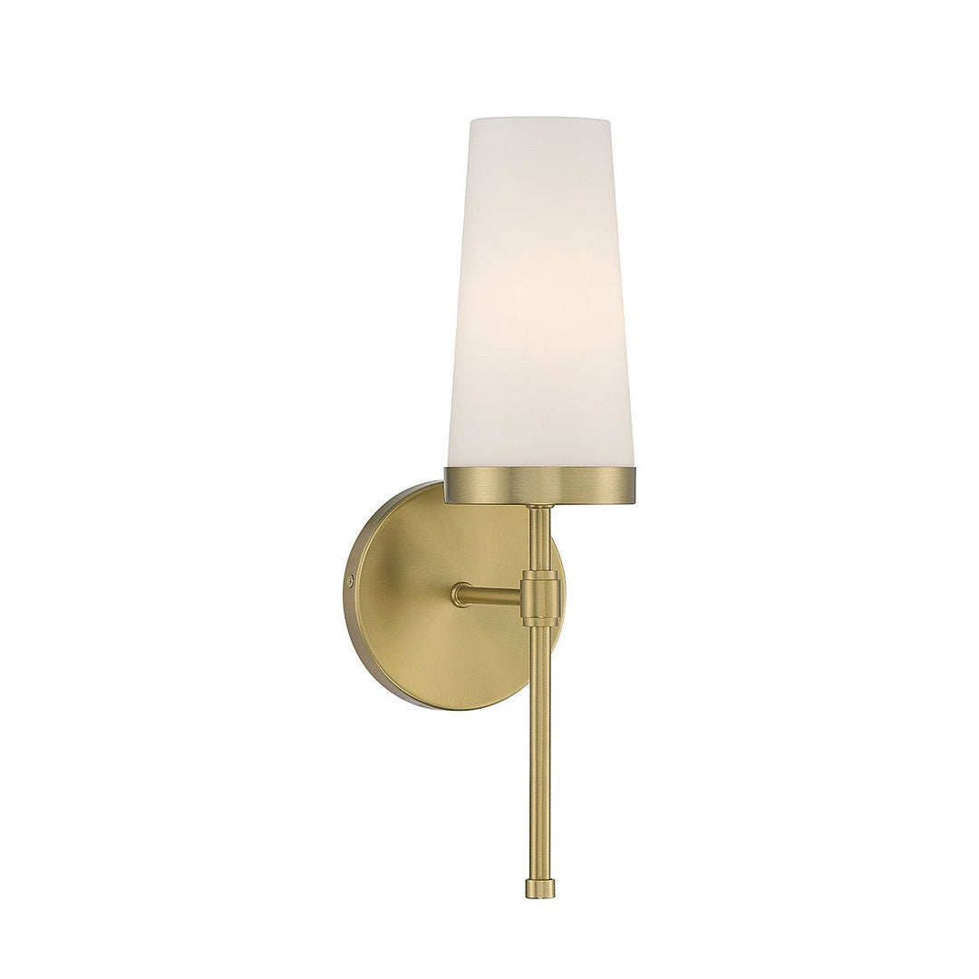 Savoy House Haynes 9-2801-1-322 Wall Sconce Light - Warm Brass