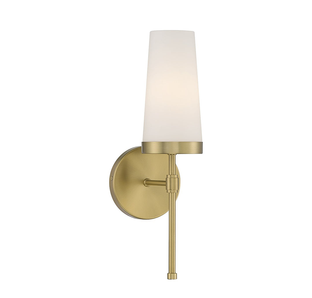 Savoy House Haynes 9-2801-1-322 Wall Sconce Light - Warm Brass