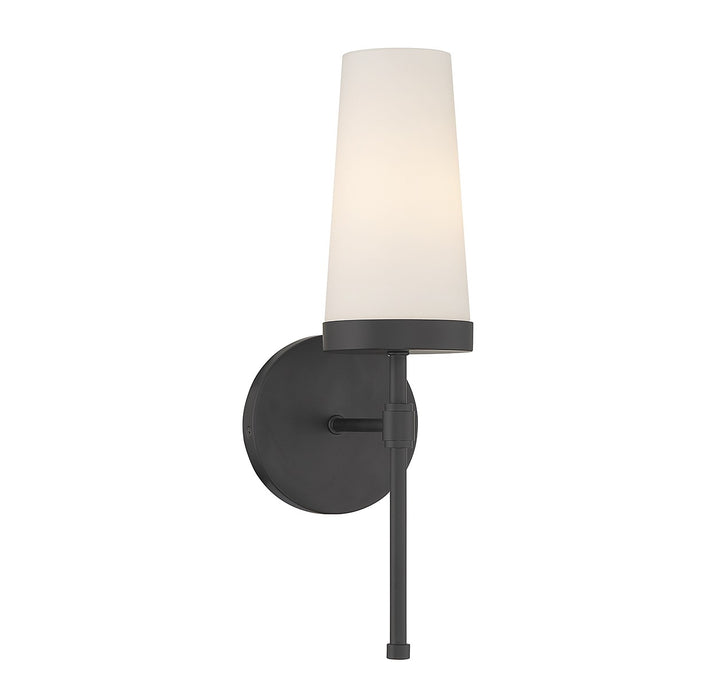 Savoy House Haynes 9-2801-1-89 Wall Sconce Light - Matte Black