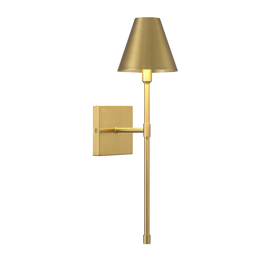 Savoy House Jefferson 9-5201-1-322 Wall Sconce Light - Warm Brass