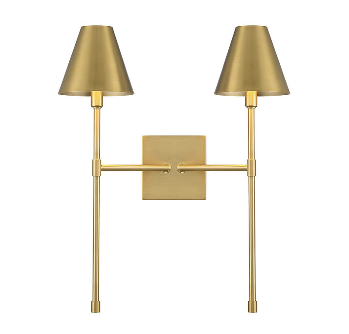 Savoy House Jefferson 9-5202-2-322 Wall Sconce Light - Warm Brass
