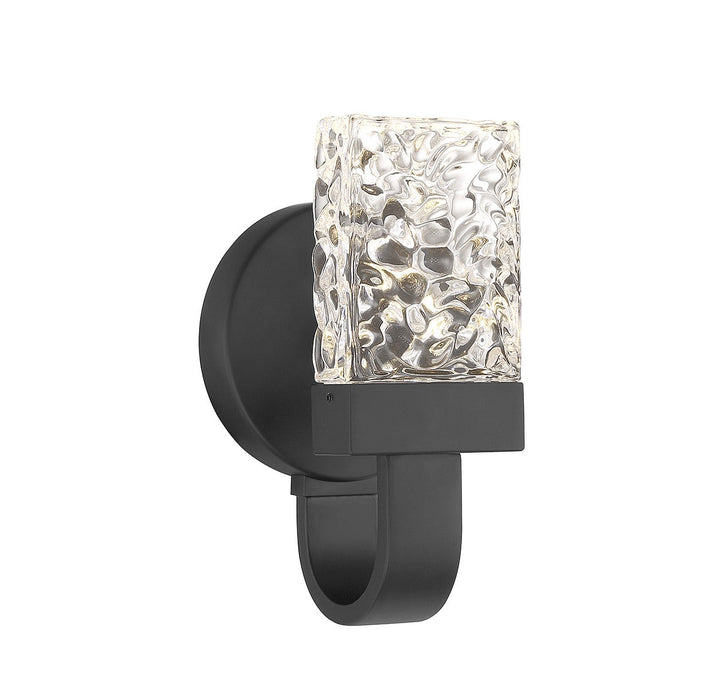 Savoy House Kahn 9-6624-1-89 Wall Sconce Light - Matte Black