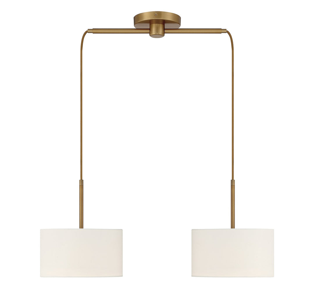 Meridian M100109NB Pendant Light - Natural Brass