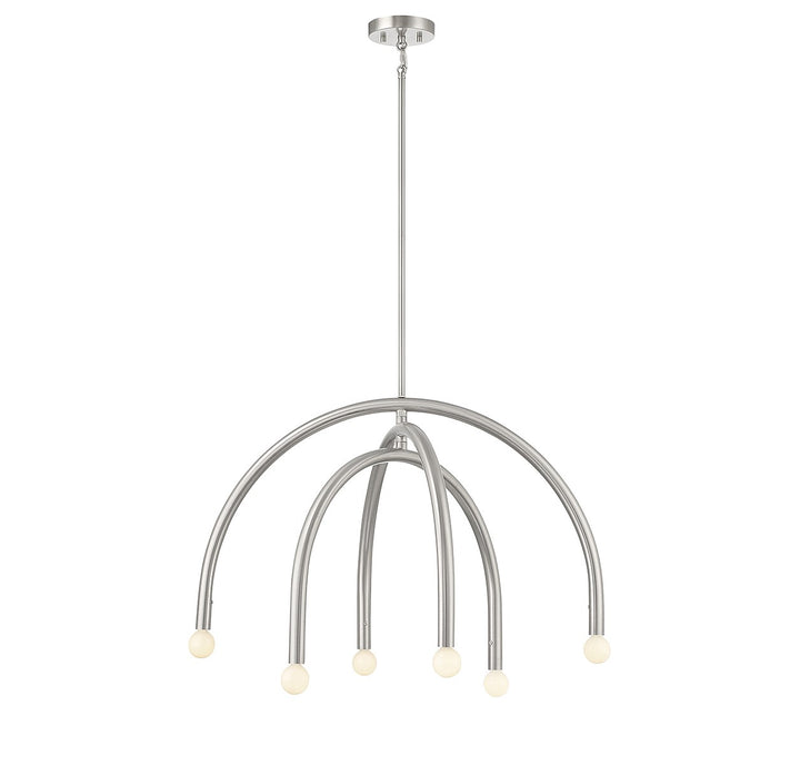 Meridian M100115BN Chandelier Light - Brushed Nickel
