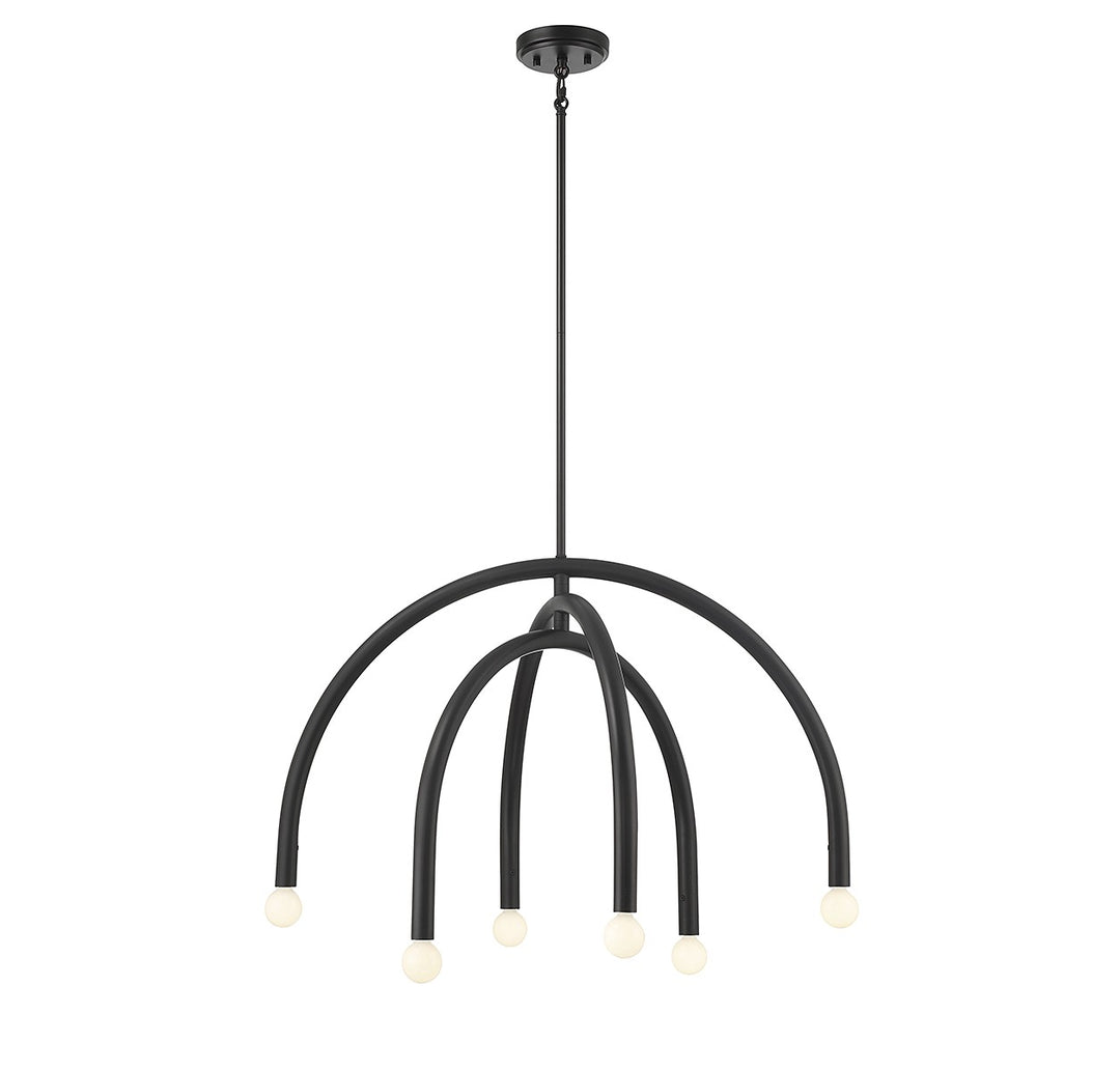 Meridian M100115MBK Chandelier Light - Matte Black