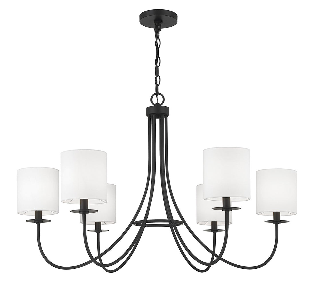 Meridian M100117MBK Chandelier Light - Matte Black