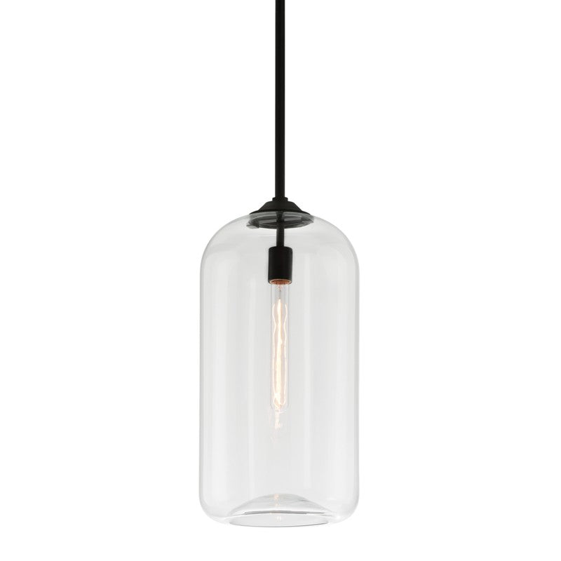 Troy District F5562-SBK Pendant Light - Soft Black