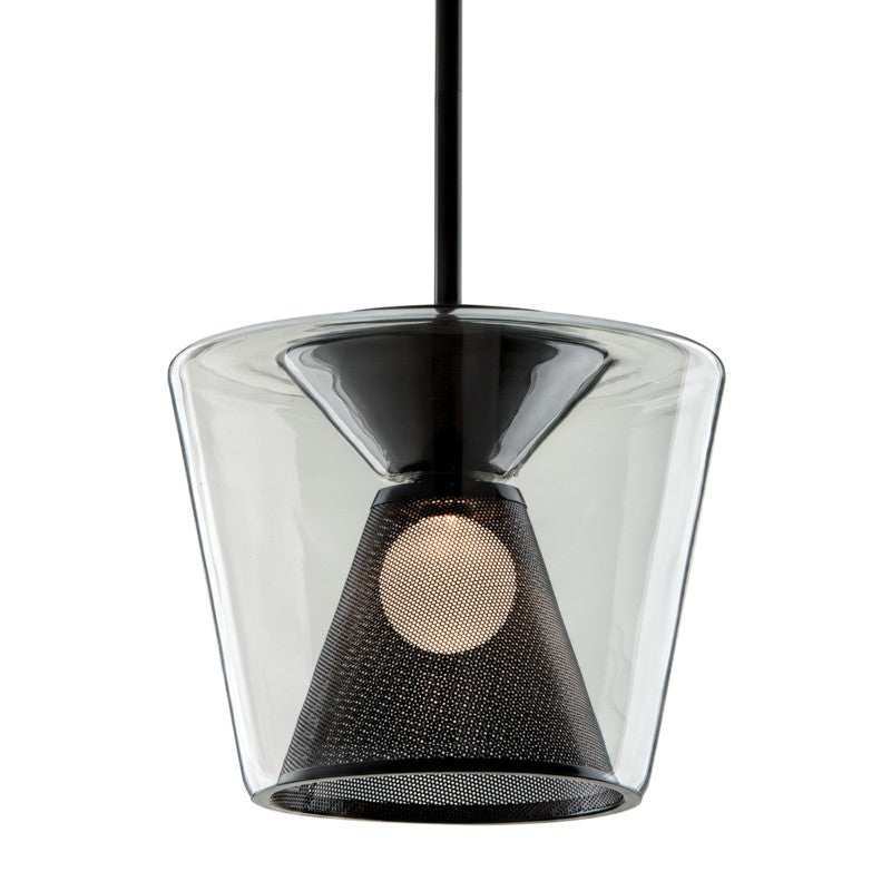Troy Berlin F5852-SBK Pendant Light - Soft Black