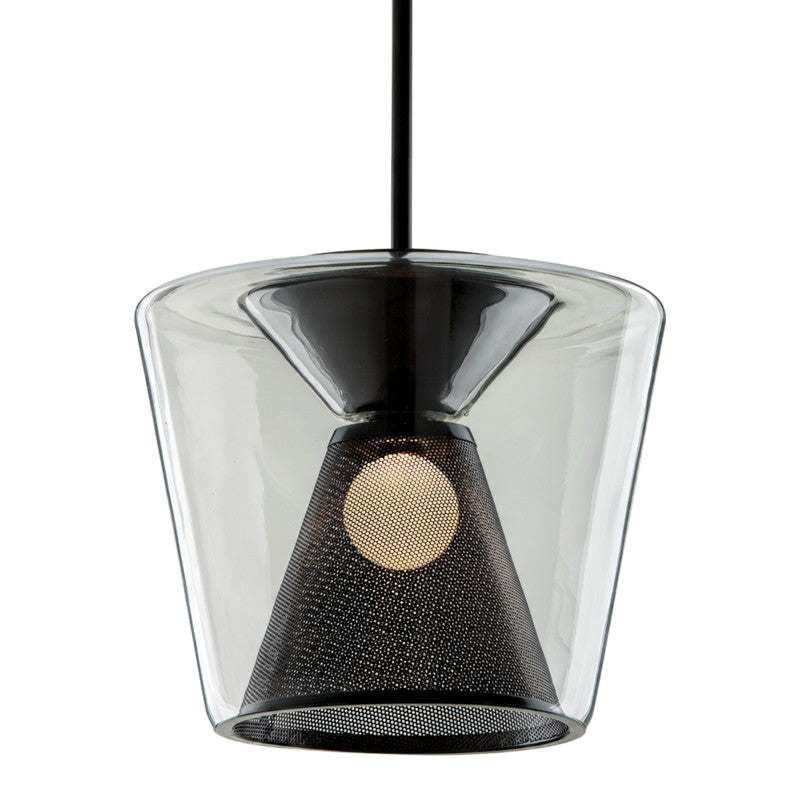 Troy Berlin F5853-SBK Pendant Light - Soft Black