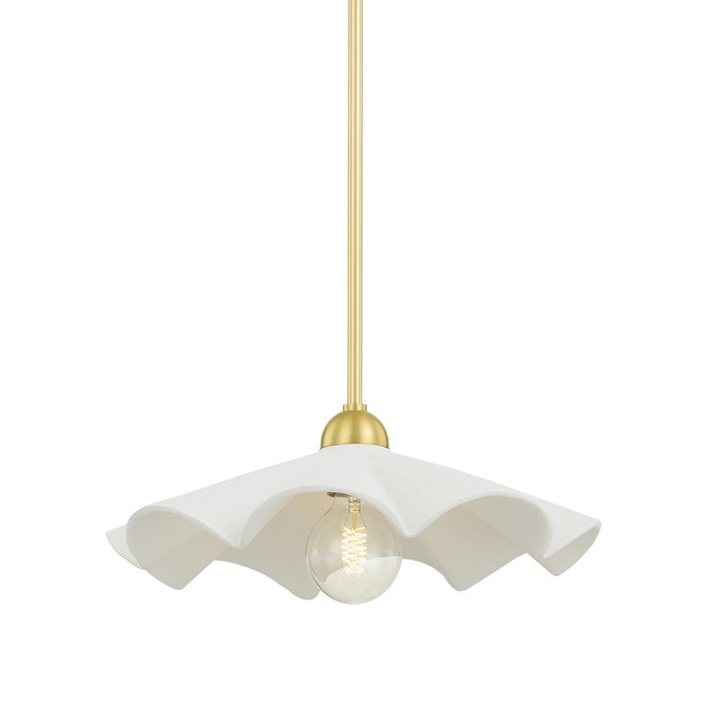 Mitzi Maisie H712701-AGB/CTW Pendant Light - Aged Brass