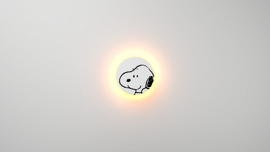 Koncept Ramen RMW-09-SW-SN1-HW Wall Sconce Light - Snoopy