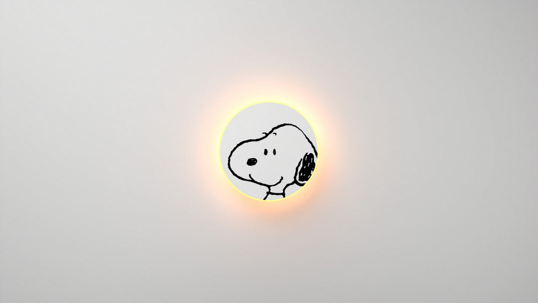 Koncept Ramen RMW-12-SW-SN1-HW Wall Sconce Light - Snoopy