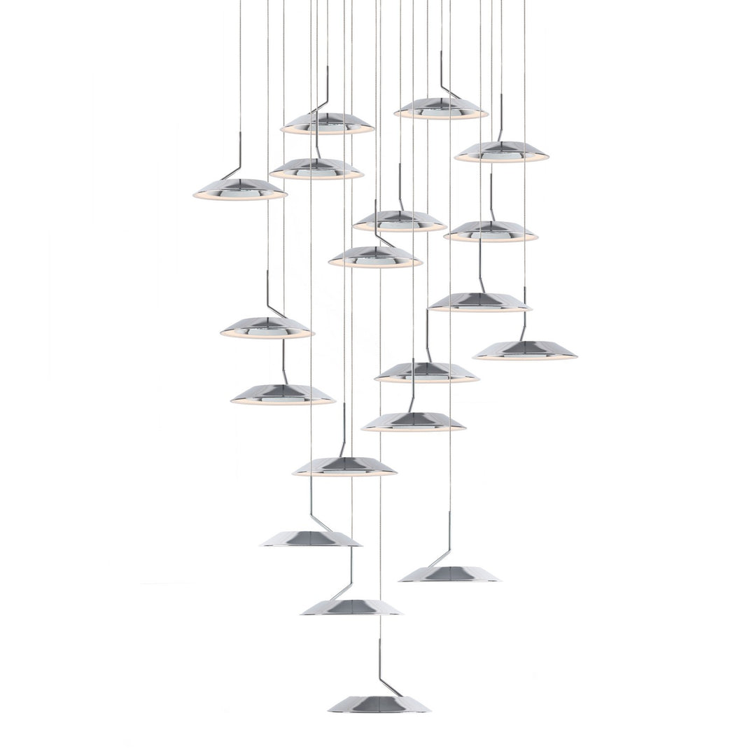 Koncept Royyo RYP-C19-SW-CRM Chandelier Light - Chrome