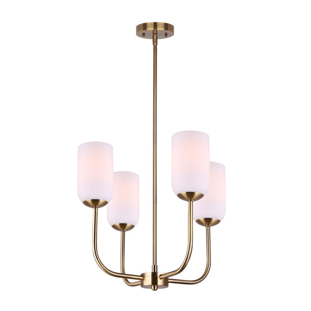 Canarm Novalee ICH1130A04GD Chandelier Light - Gold